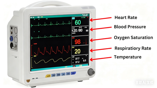 How-to-Read-a-Hospital-Monitor-and-Interpret-Key-Parameters MED-LINKET CORP