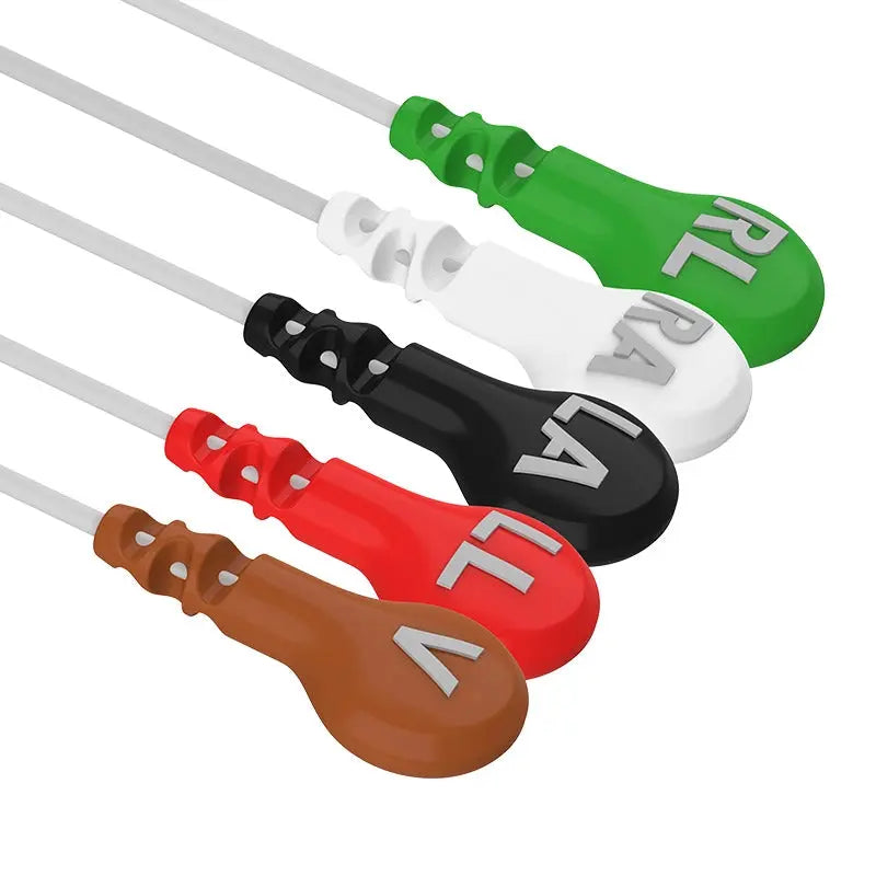 ECG connector with pinch Snap,AHA