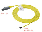 FANEM Infant/Neonatal Temperature Skin Probe Compatible with 2pin Connector MED-LINKET CORP