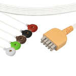 GE Healthcare > Marquette Compatible Disposable ECG Leadwire - E9008KB - MED-LINKET CORP