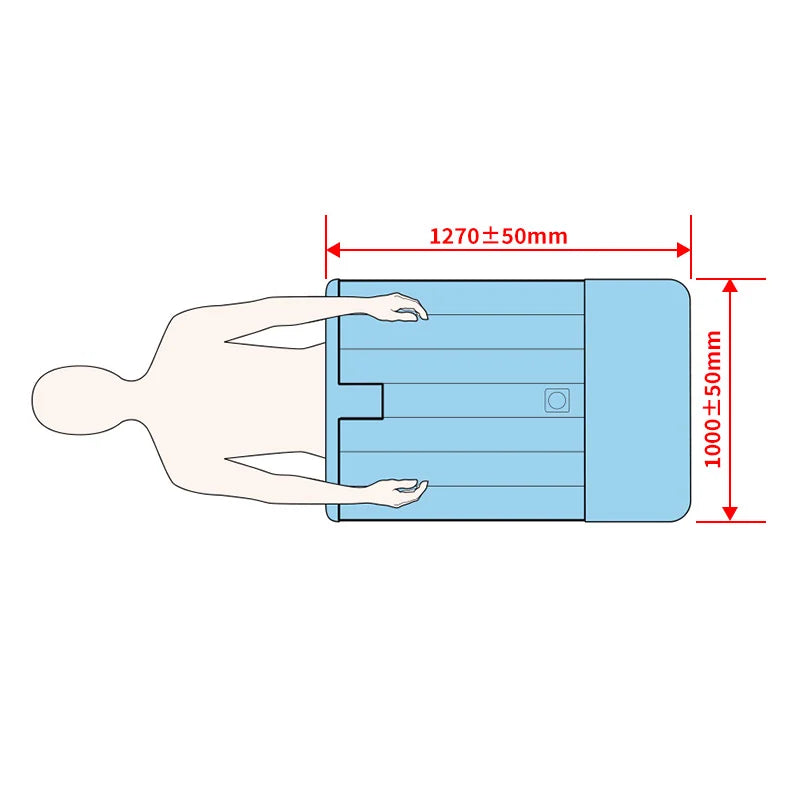 Disposable sterile warming blanket for Intraoperative blanket Lower Body