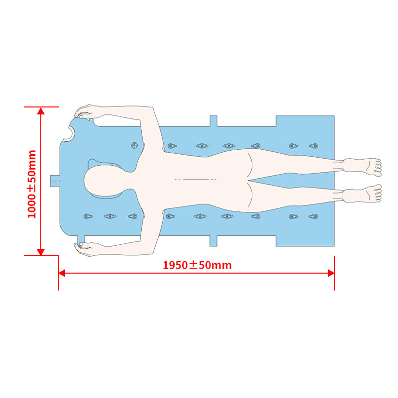 Disposable sterile warming blanket for Mat blanket Spinal Underbody