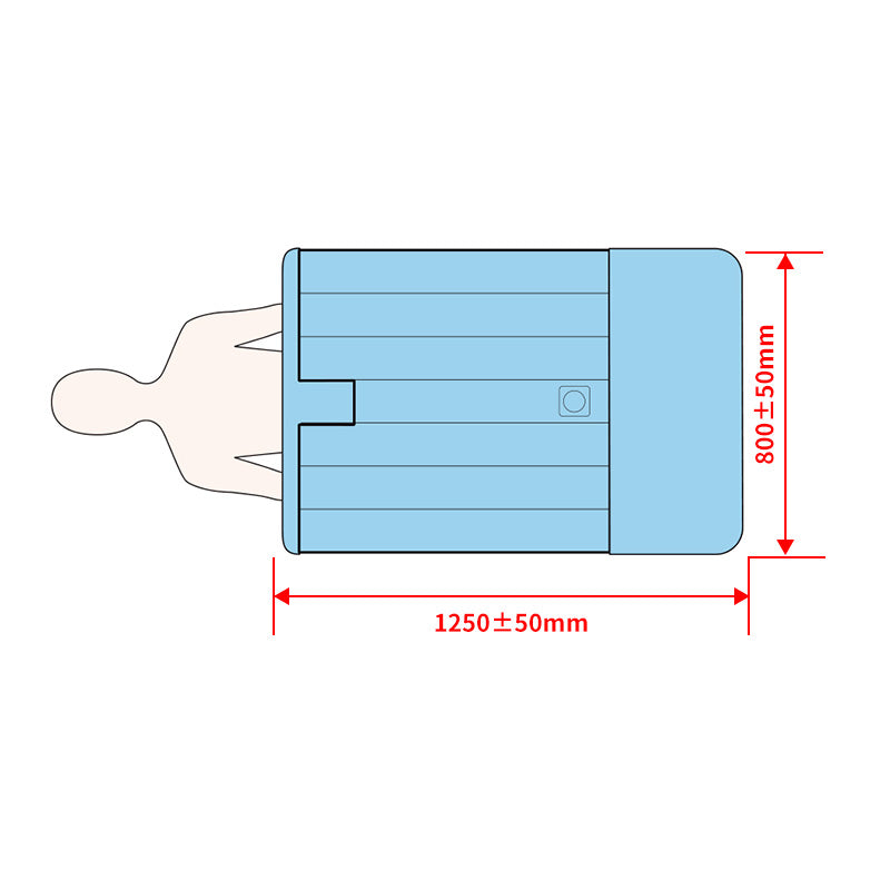 Disposable sterile warming blanket for Pediatric blanket Small Lower Body