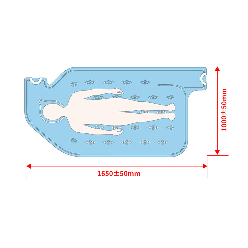 Disposable sterile warming blanket for Mat blanket Large Pediatric Underbody