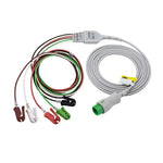 Mindray 5 lead ECG cable,Grabber,AHA