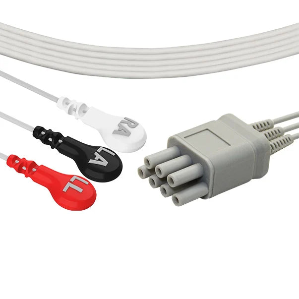 Mindray > Datascope Compatible ECG Telemetry Leadwire - 115-004867-00 - MED-LINKET CORP