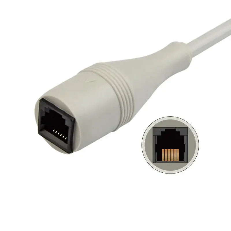 IBP Connector, Abbott Transducer End, 6P6C