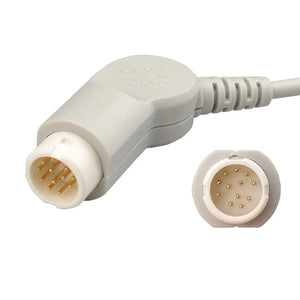 Philips Compatible Direct-Connect ECG Cable(5 Lead/Snap) - M1977A - MED-LINKET CORP