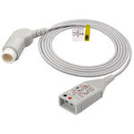 Philips Compatible ECG Trunk Cable( 3 Lead)- M1500A - MED-LINKET CORP
