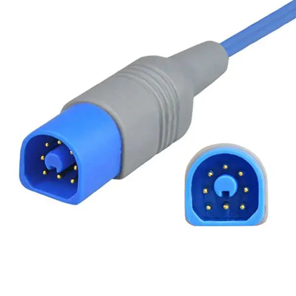 Philips M1941A Compatible SpO2 Adapter Cable 8-pin to Female 8-pin