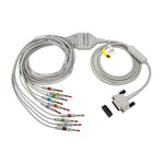 M3702C Philips Direct-Connect EKG Cables Compatible With 10 Leads 4mm Banana AHA