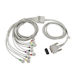 Schiller Direct-Connect EKG Cables Compatible With 10 Leads Snap IEC(NO Resistance)