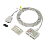 2104723-001 GE HealthCare ECG Trunk Cable Compatible With 10 Leads-22341809