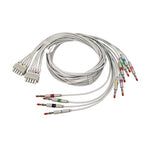 GE Healthcare EKG LeadWire Compatible 10-Leads With 4mm Banana AHA-2016032-001