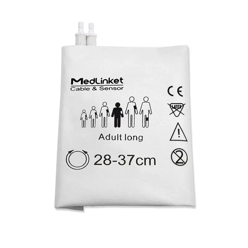 Disposable NIBP Cuff Adult Large 32-42cm,Critikon Soft Cuf,Dual Tube