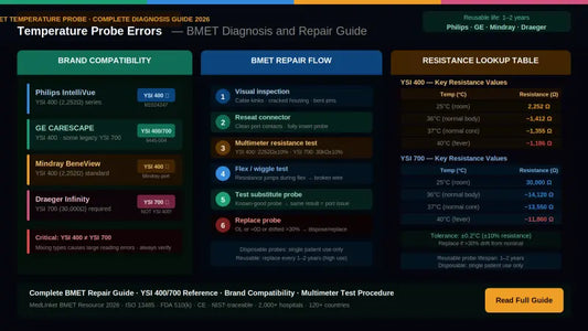 Temperature Probe Errors: BMET Diagnosis and Repair Guide