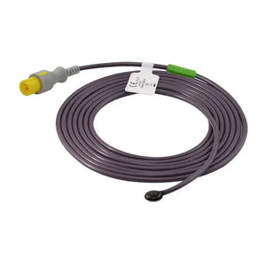 0011-30-37393 Mindray Compatible Reusable Temperature Probe-Adult Skin,10ft
