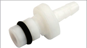 GE Marquette A14 Male Locking Connector, 5/32" Barbed