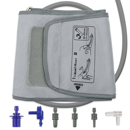 Compatible Omron NIBP Blood Pressure Cuff, Reusable Single Tube for Series 5, 660, 670, 680 & 690 Monitors