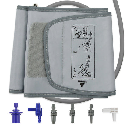 Compatible Omron NIBP Blood Pressure Cuff, Reusable Single Tube for Series 5, 660, 670, 680 & 690 Monitors