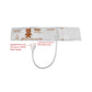 Disposable Neonate #4 NIBP TPU Cuff 989803167261, Compatible with Philips SureSigns and Goldway
