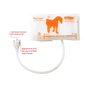 Philips M1873S Compatible Neonate #5 NIBP TPU Cuff for IntelliVue MP/MX Monitor, NC Safety Connector