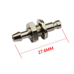 NIBP Connector male metal 2.5mm Rectus with  barb for Monitor Socket