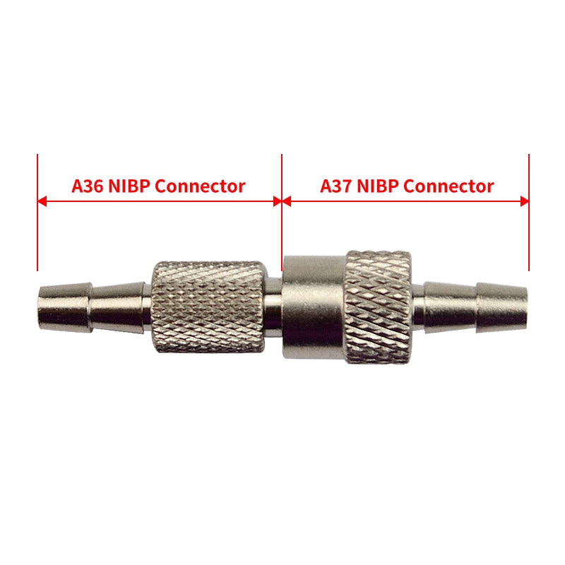 NIBP Connectors  with Luer Lock Connector，female metal for 3-4mm Air Tube