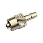 NIBP Connectors A37 Male Metal Luer Lock Connector for 2.5-4mm Tube