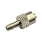 NIBP Connectors A37 Male Metal Luer Lock Connector for 2.5-4mm Tube