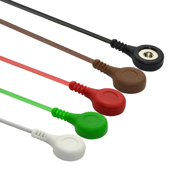 EMG Lead Wires with Snap electrode