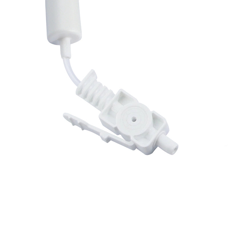 CO2 sampling tube filter and clamp detail