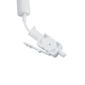 CO2 sampling tube filter and clamp detail