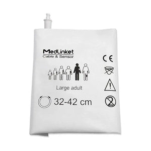 Disposable NIBP Cuff  Adult Large -M4577B（Box of 10）