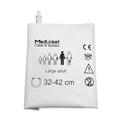 Disposable NIBP Cuff  Adult Large -M4577B（Box of 10）