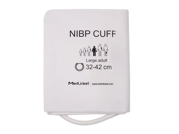 Disposable NIBP Cuff Front View