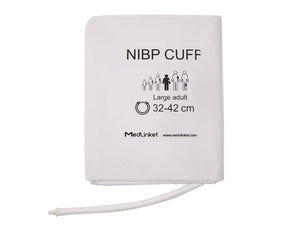 Philips Compatible Disposable NIBP Cuff - Single Hose Adult Large 32-42 cm