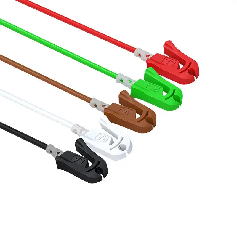 ECG connector with pinch Grabber，AHA