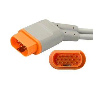 Draeger Compatible IBP Adapter Cable - 5731281 - MED-LINKET CORP