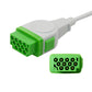 GE 11PIN  Connector  for  ECG cable 