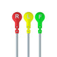 ECG cable with Snap connector,3 lead，IEC
