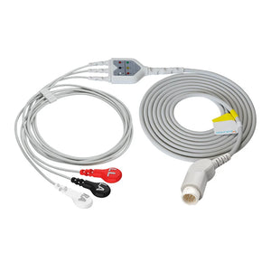 Philips Compatible Direct-Connect ECG Cable(3 Lead/Snap) -M1972A