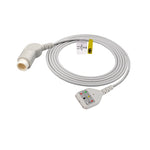 Philips Compatible ECG Trunk Cable,  for Neonatal DIN-Style ECG Leads/Electrodes
