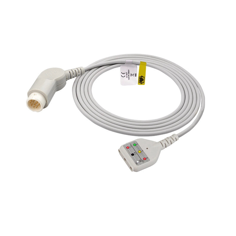 Philips Compatible ECG Trunk Cable,  for Neonatal DIN-Style ECG Leads/Electrodes