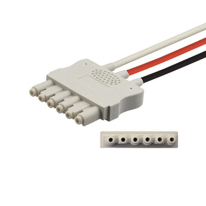 Draeger ECG  connector,  single-pin connector