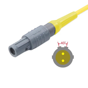 FANEM Infant/Neonatal Temperature Skin Probe Compatible with 2pin Connector MED-LINKET CORP