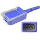GE 2021406-001/2025350-001,2021406-002 compatible SpO2 Adapter Cable,11Pin Connector to DB 9PIN,2.4ft,Nelllcor OXimax TECH.