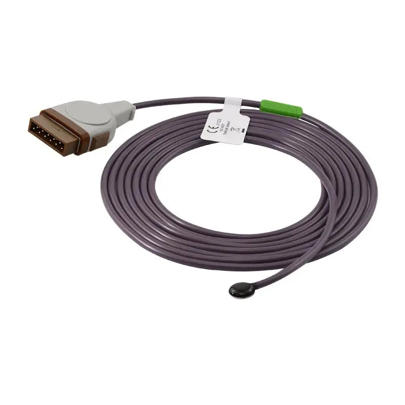 MedLinket GE compatible reusable adult YSI-400 skin temperature probe that carries over from Dash to CARESCAPE