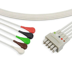 GE Healthcare > Marquette Compatible ECG Leadwire - 2106381-001 - MED-LINKET CORP