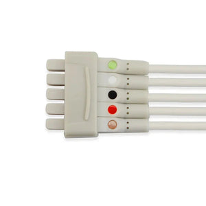 GE Healthcare > Marquette Compatible ECG Leadwire - 2106381-001 - MED-LINKET CORP